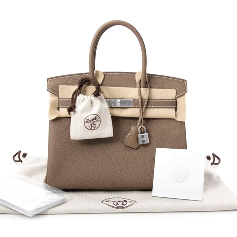 hermes birkin etoupe 30 bag|hermes togo etoupe review.